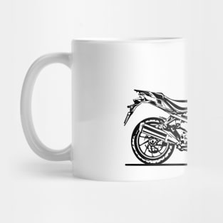 VFR800X Motorcycle Sketch Art Mug